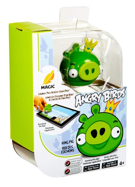King Pig Figur für Angry Birds iOS Spiel - Mattel