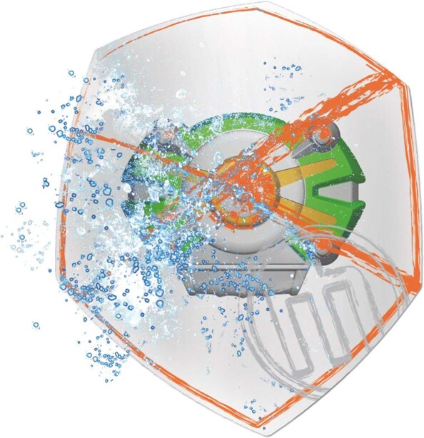 Schild mit integrierter Wasserpistole Mizumi Difensu