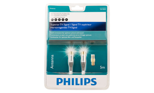 Koaxialkabel HD-Stecker/Stecker 5m Philips SWV3113S