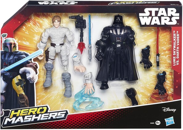 Star Wars Spielzeug ,,Hero Mashers" - Luke und Darth Vader