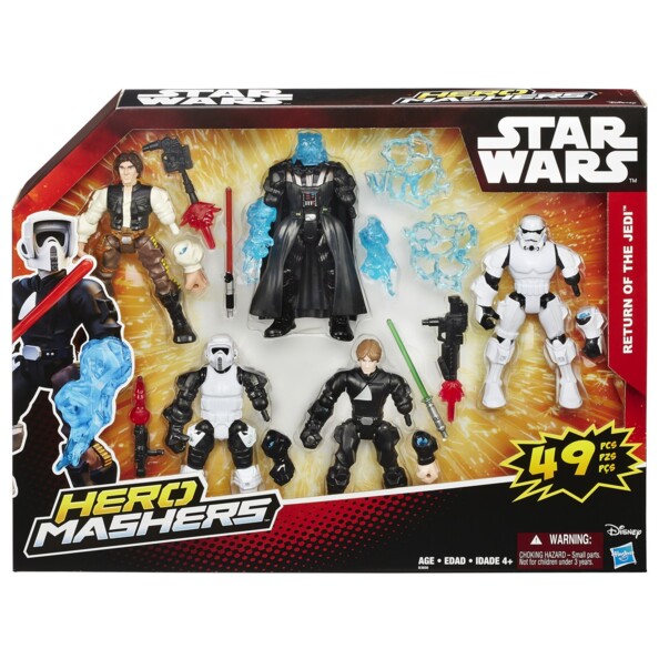 Star Wars Spielzeug "Hero Mashers" - Multi-Pack 5 Charaktere