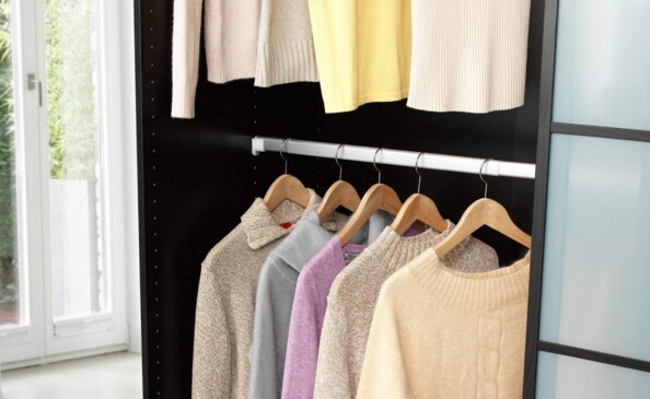 Teleskop-Kleiderstange