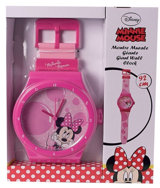 Minnie Maus Riesige Wanduhr im Uhrenformat