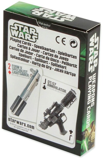 Spielkartenspiel Star Wars: Weapons.