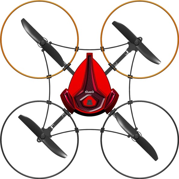 Funkgesteuerter Quadrocopter Space Galaxy