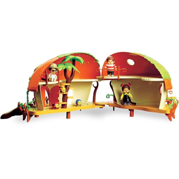 Deluxe-Haus Der Stamm der Monchhichi 30 cm