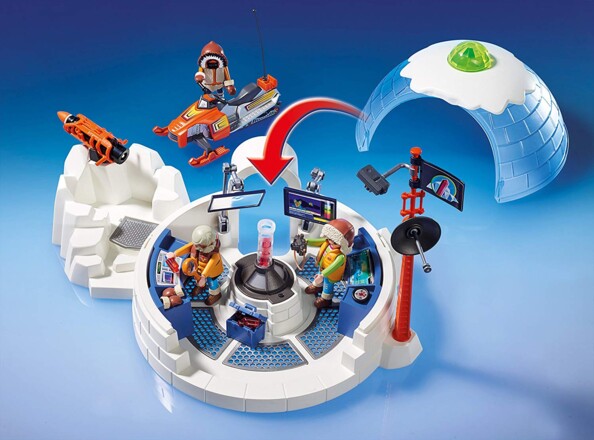 Playmobil Action: Hauptquartier der Polarforscher