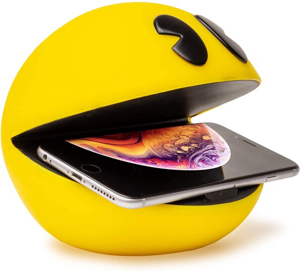 Pac-Man Induktionsladegerät für kompatible Smartphones