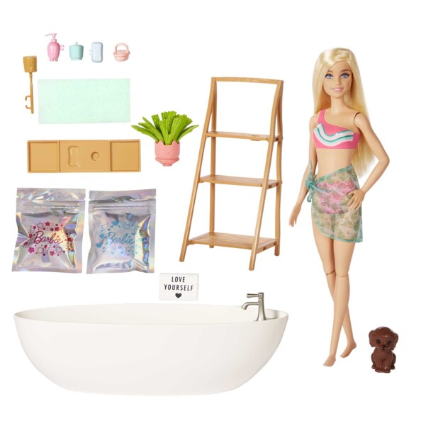 Barbie Entspannungsbad-Set mit bunter Seife