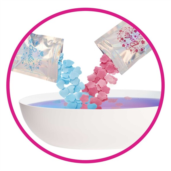 Barbie Entspannungsbad-Set mit bunter Seife