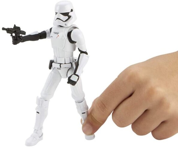 Actionfigur Stormtrooper und Motorrad - 27 cm