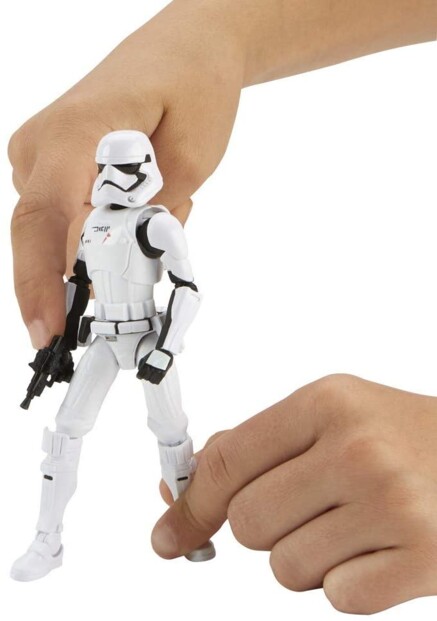 Actionfigur Stormtrooper und Motorrad - 27 cm