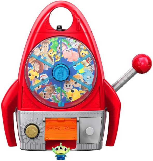 Raketenförmiger Spielautomat Pizza Planet Minis Mania Toy Story