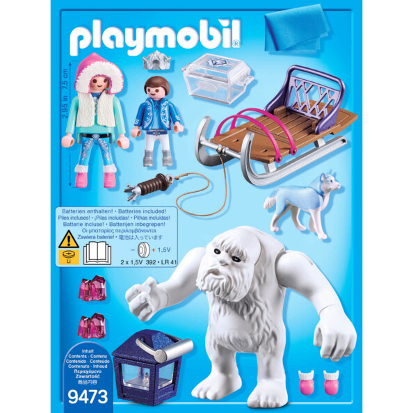 Playmobil Magic Schneetroll mit Schlitten 9473