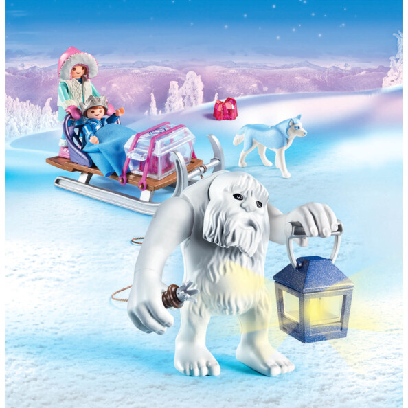 Playmobil Magic Schneetroll mit Schlitten 9473