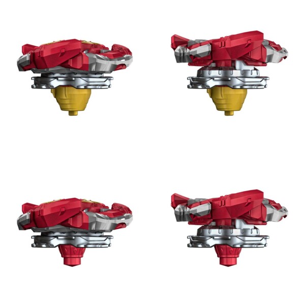 2 Burst Quad Drive Beyblade-Kreisel - Gilded Nemesis VS Salvage Vatryek Rashad