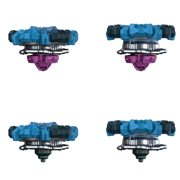 2 Burst Quad Drive Beyblade-Kreisel - Gilded Nemesis VS Salvage Vatryek Rashad