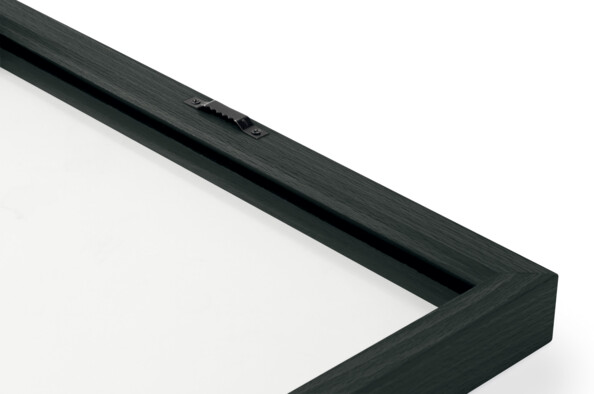 Austauschbarer Rahmen für Vinyl, schwarz