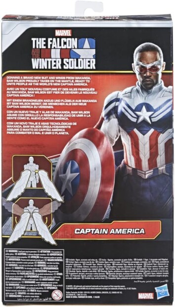 30 cm große Gelenkfigur The Falcon aus der Marvel Captain America Collection