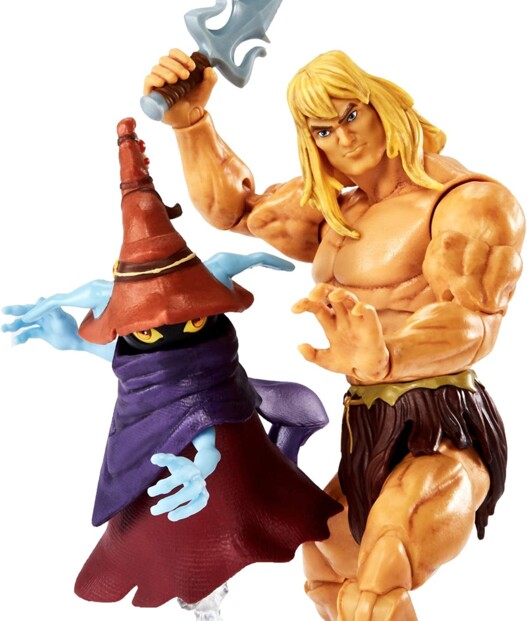 Savage He-Man und Orko Figuren von den Masters of the Universe