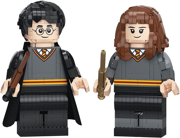 Riesige Lego zum Bauen Harry Potter und Hermine 76393