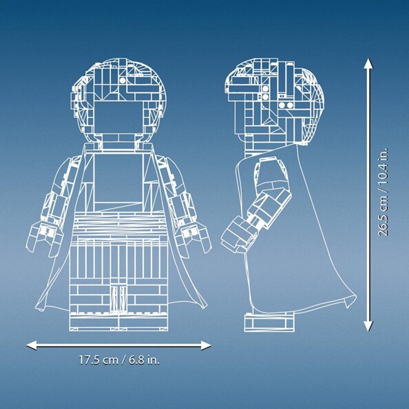 Riesige Lego zum Bauen Harry Potter und Hermine 76393