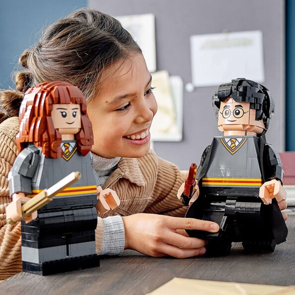 Riesige Lego zum Bauen Harry Potter und Hermine 76393