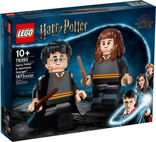 Riesige Lego zum Bauen Harry Potter und Hermine 76393