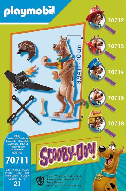 Playmobil Scooby-Doo Pilot mit Jetpack
