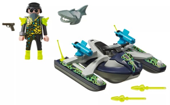 Playmobil Top Agents S.H.A.R.K Team Seescooter Kollektion