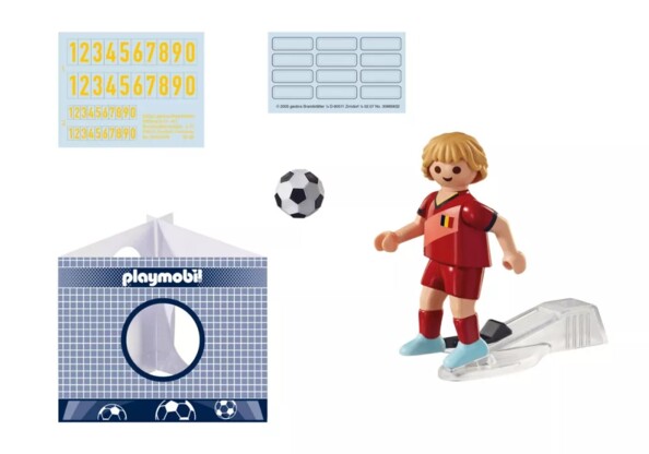 Playmobil Sports & Action: Fußballspieler - Belgien 71131