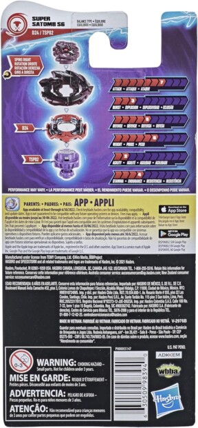 Beyblade Burst Surge Speedstorm "Super Satomb S6" Kreisel