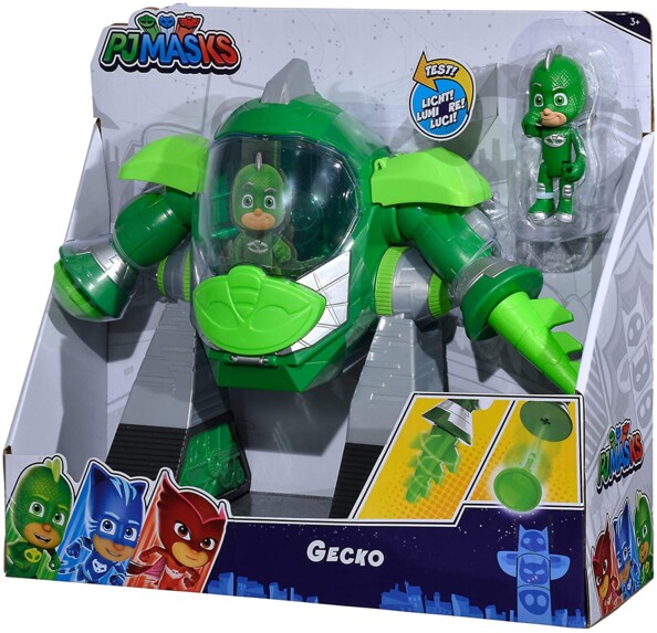 PJ Masks Turbo-Roboter mit Kanone: Gecko (Gluglu)