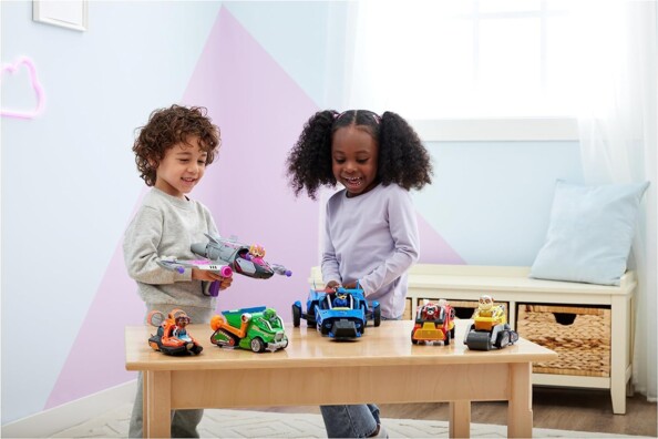 Interaktives Deluxe-Fahrzeug PAW Patrol: The Mighty Movie - Chase