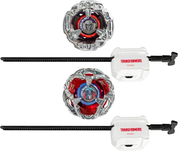 Transformers Beyblade X Optimus Prime 4-60P vs Megatron 4-80B Kreisel