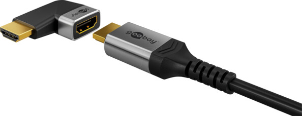 90° abgewinkelter 8K HDMI-Adapter