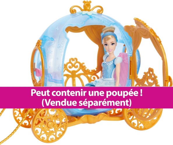 Disney Princess – Cinderellas Karosse und weißes Pferd