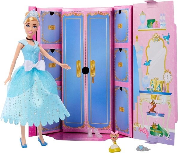 Disney Princesses Box: Cinderella-Puppe und ihre königlichen Überraschungen