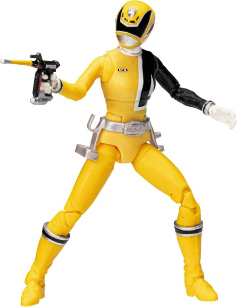 Power Rangers Lightning Collection S.P.D. Gelber Ranger Figur