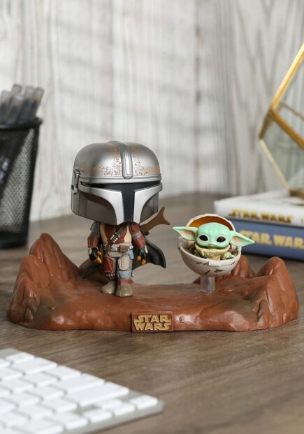 Star Wars Funko Pop! Figuren: Der Mandalorianer und Grogu