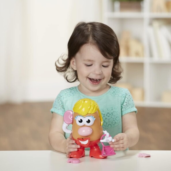 Klassisches Mrs. Potato Head Entwicklungsspielzeug