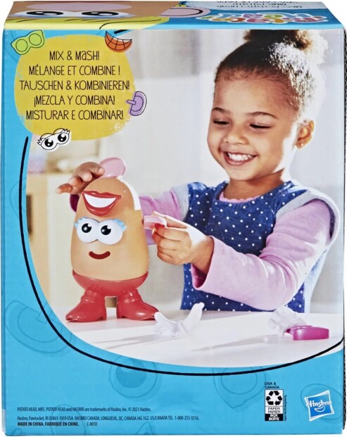 Klassisches Mrs. Potato Head Entwicklungsspielzeug
