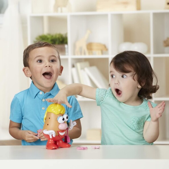 Klassisches Mrs. Potato Head Entwicklungsspielzeug