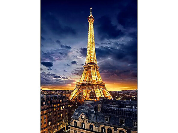 3 Puzzles Paris/Dubai/New York - 2 x 1000 Teile und 1 x 500 Teile