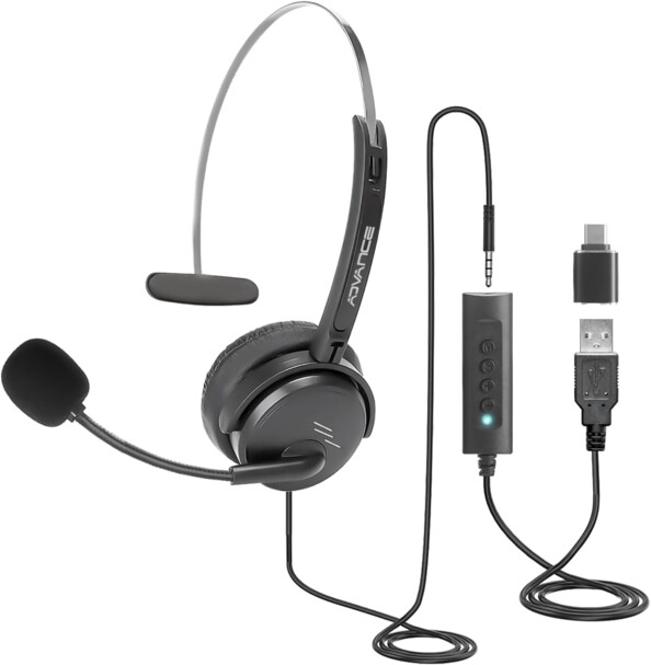 Smartphonics 350 Kabelgebundenes Mono-Headset