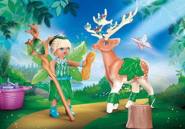 Playmobil Ayuma - Waldfee mit Lieblingstier