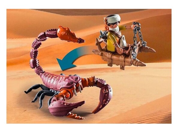 Playmobil Novelmore - Sal'ahari Sands - Geheime Basis mit Riesenskorpion