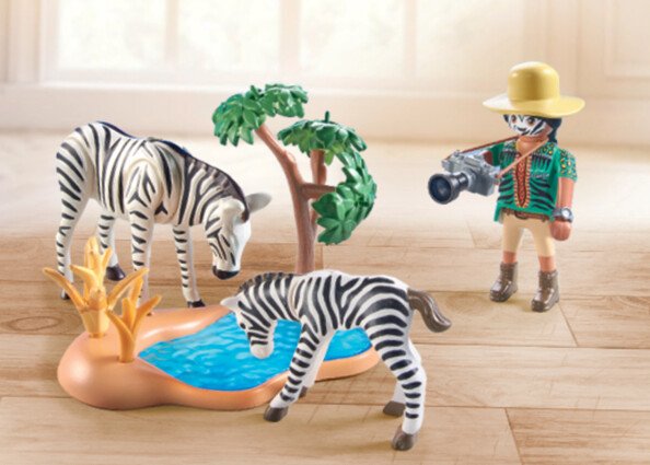 Playmobil Wiltopia: Fotograf und Zebras