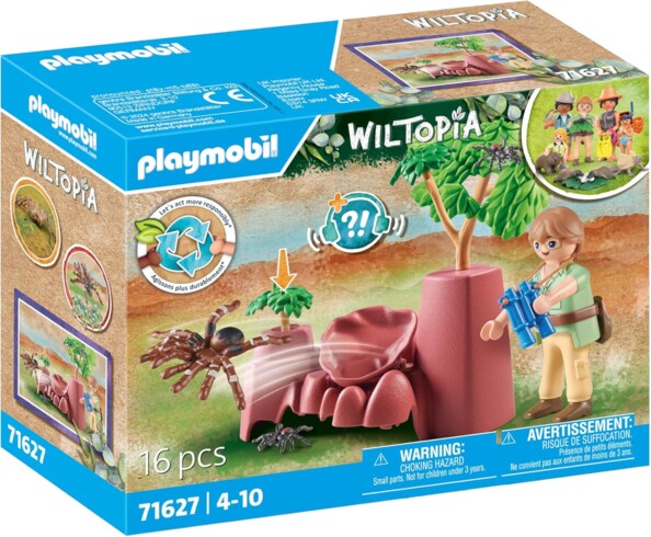 Playmobil Wiltopia: Felsen mit Riesenspinne