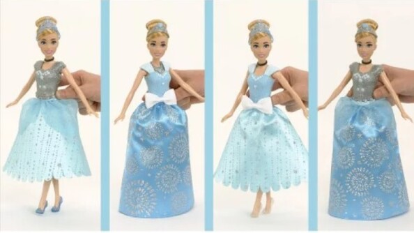 Disney Princesses Box ,,Cinderella-Puppe und ihre königlichen Überraschungen"